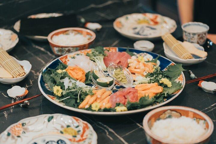 Private Kyoto Townhouse Hom Visit Sushi Cooking and Tea Ceremony