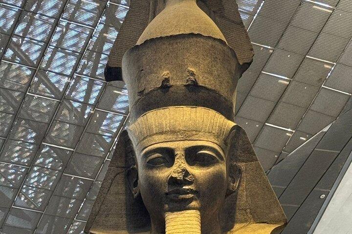 Top 2-Day Private Tour to All Pyramids, GEM, Cairo and 2 evenings