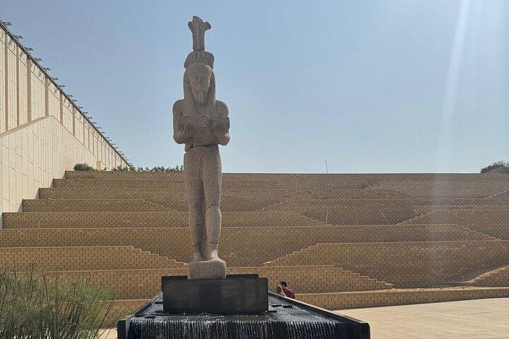 Top 2-Day Private Tour to All Pyramids, GEM, Cairo and 2 evenings