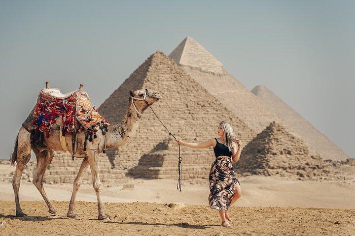Top Rated Giza Pyramids,Sphinx,Camel ride,lunch & inside pyramids