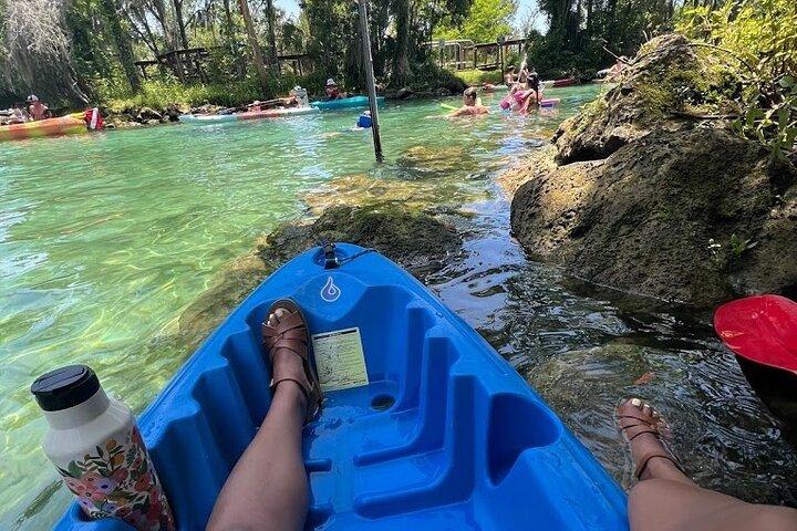 Crystal River Single Kayak Rental | 3 Hour | See The Manatees!
