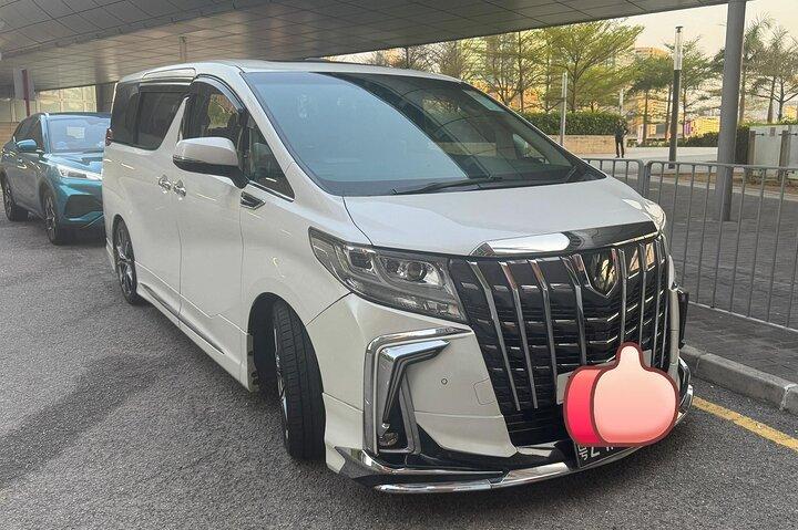 Hong Kong TO Macau Private Alphard Shuttle via HZMB Bridge