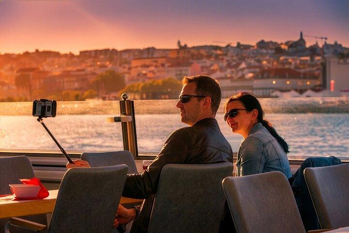 Lisbon Sunset cruise with Welcome Drink and Snack included