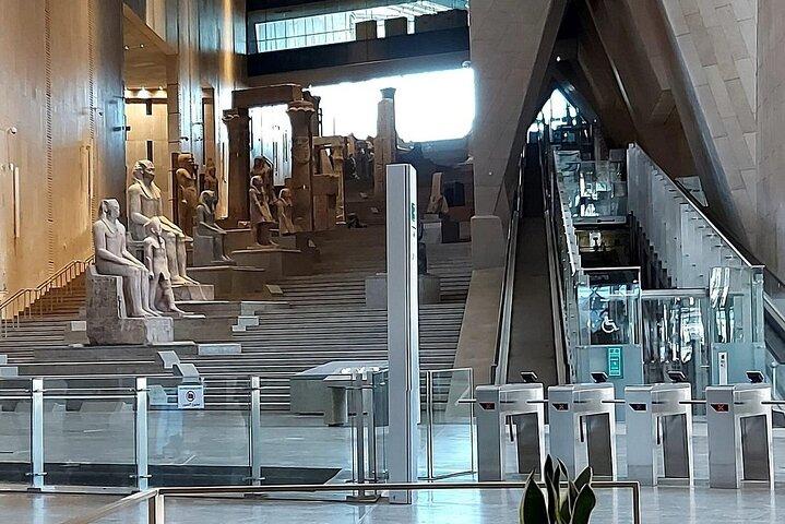Grand Egyptian Museum(GEM)&Civilization Museum&Flucca Ride&Bazaar