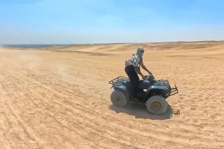 Explore Giza Pyramids & Sphinx & Camel Ride & ATV bike with Lunch