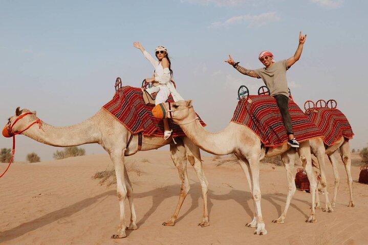 Morning Red Dunes Quad Bike & Camel Ride Dubai