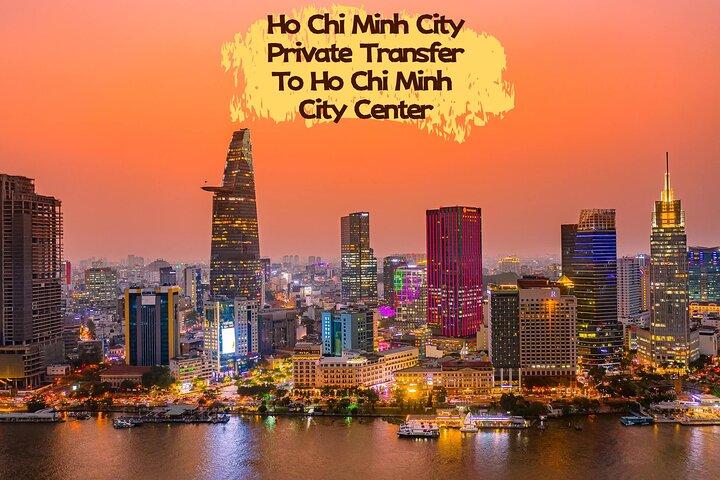 Ho Chi Minh SGN Airport Private Transfer to Ho Chi Minh Downtown