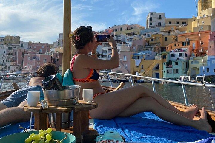 Private sunset boat tour to Ischia