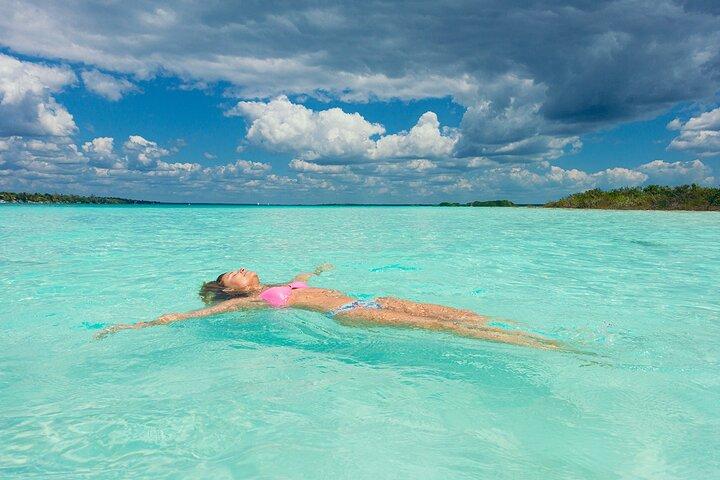 BACALAR Lagoon BOAT TOUR from Costa Maya with Lunch