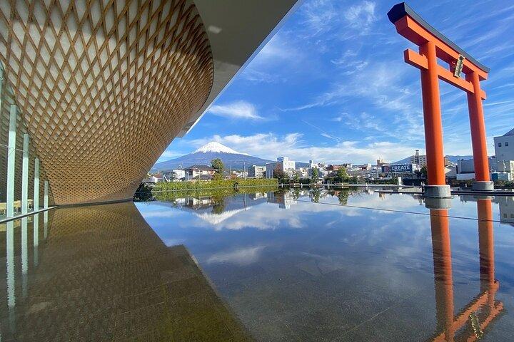Mt Fuji Views Tour by Bullet Train Hokusai Train and Wasabi Farm