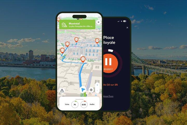 Montreal Audio Guided Walking Tour 3h15 and 24 Audio Comments