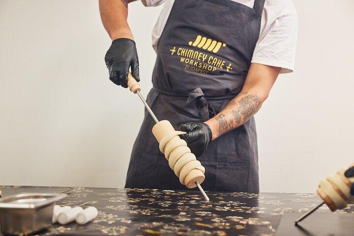Budapest Traditional Chimney Cake Kurtoskalacs Workshop