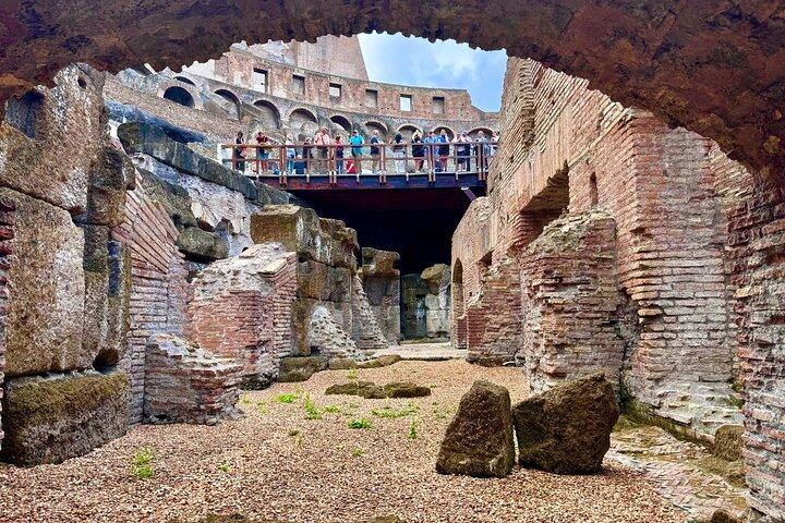 Colosseum Underground and Arena Exclusive Private Tour