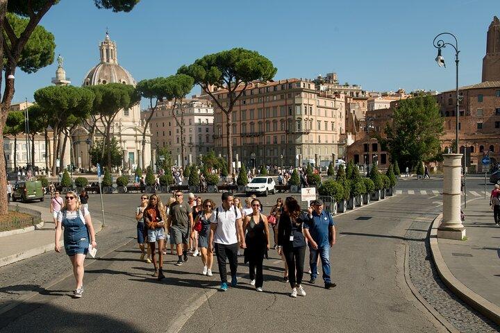 Colosseum with Arena and Hop On Hop Off Bus Ticket