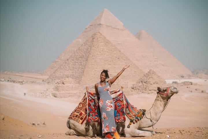 All inclusive Giza Pyramids, Sphinx ,lunch, Camel& inside pyramid