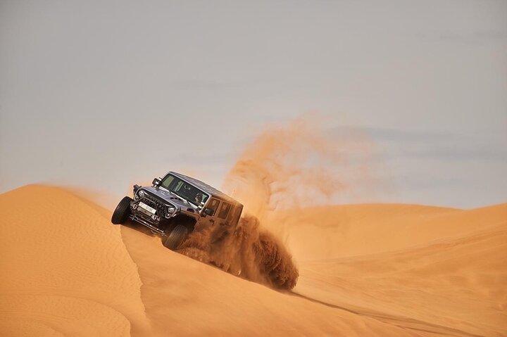 Evening Desert Safari: with Quad bike,Camel Rides & BBQ Dinner