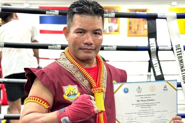 Bangkok Private Muay Thai Class at Watchara Muay Thai Gym