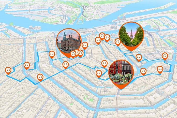Amsterdam Audio Guided Walking Tour 3h and 21 audio reviews
