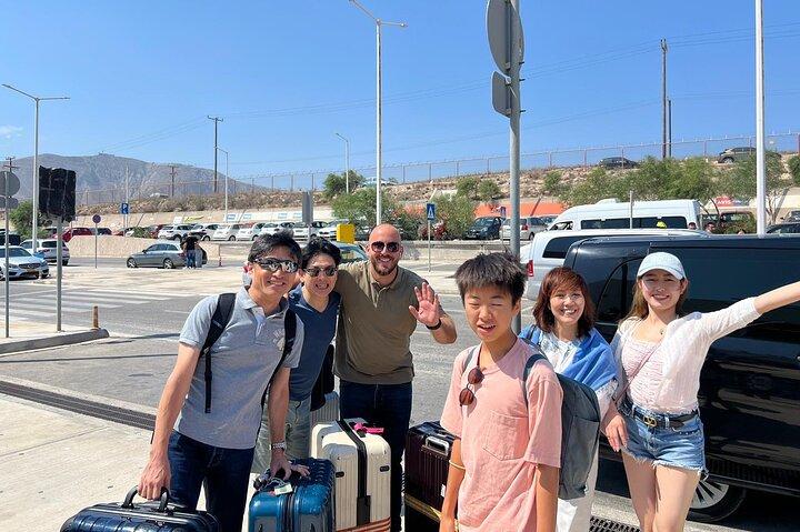 Santorini Private Transfers : From or to Airport/Port or Hotel