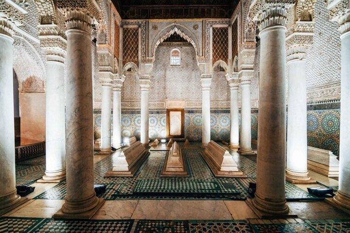 Marrakech Cultural Tour with Guide and Transport
