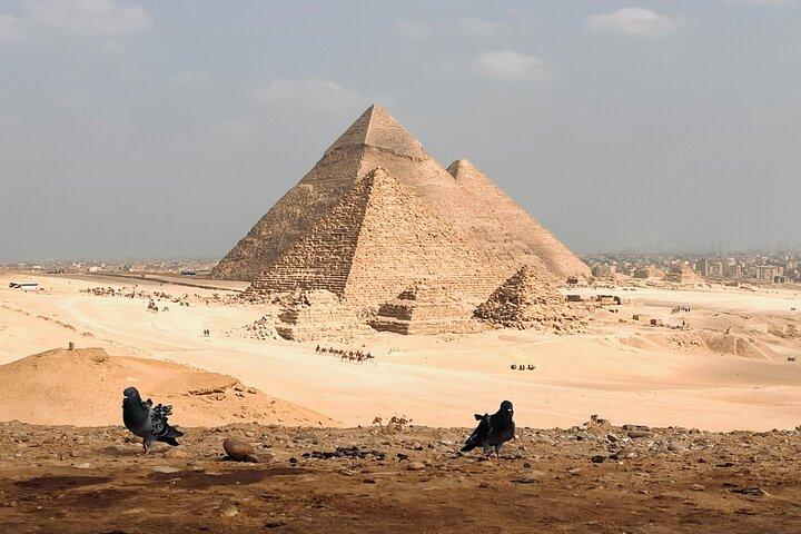 Private Giza Pyramids & Grand Egyptian Museum Tour