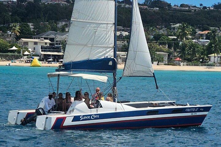Barbados Catamaran Snorkel Cruise with Open Bar