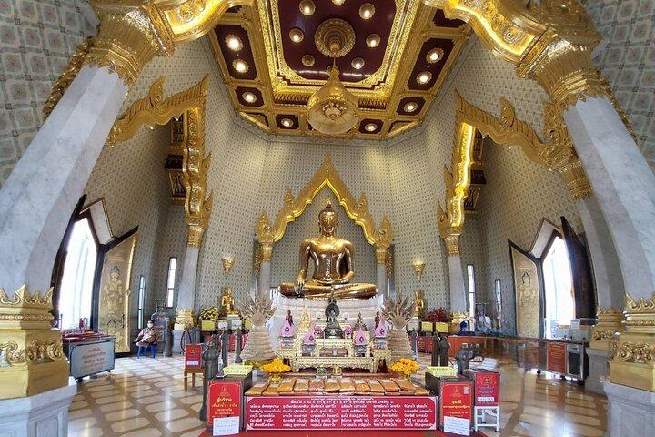 Golden Buddha Reclining Buddha and Marble Temple Private Tour