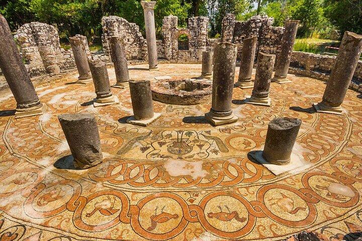 From Saranda: Blue Eye-Lekursi Castle-Ksamil-Butrint UNESCO Site