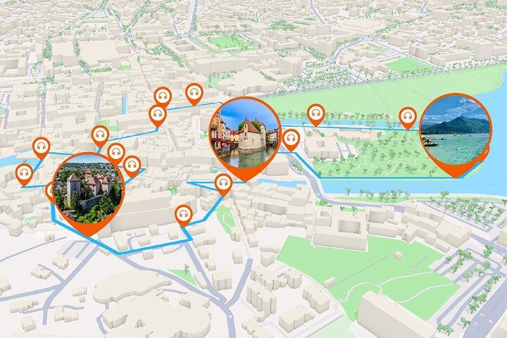 Annecy Audio Guided Walking Tour 1h and 20 audio reviews