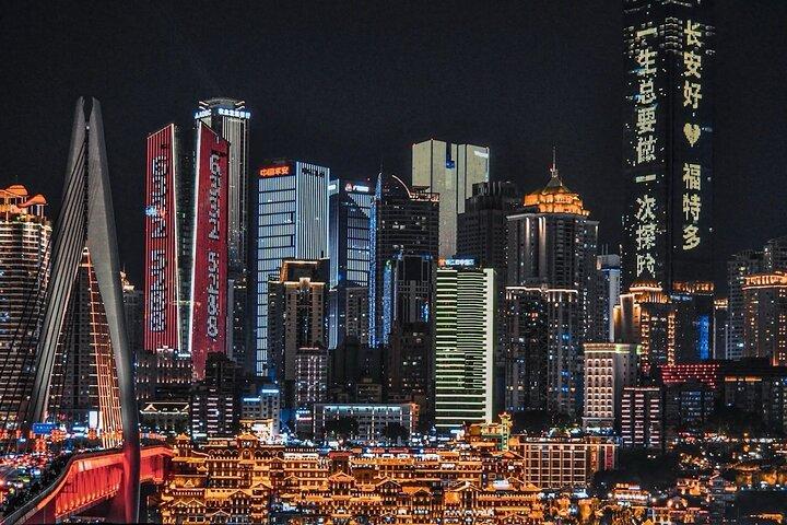 Chongqing private Night Tour All Inclusive Magic City Lights