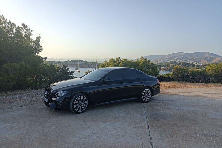 Athens Airport to Athens Hotels Private Transfer with Luxury Car