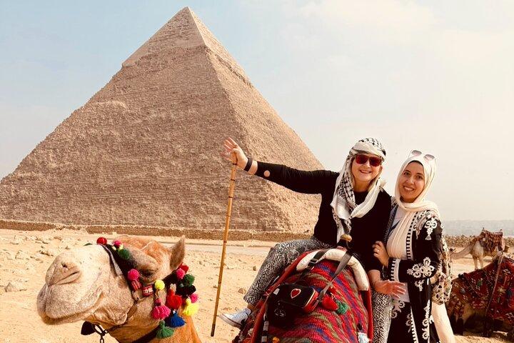 Private Tour of Giza Pyramids, Sphinx &Grand Egyptian Museum(GEM)