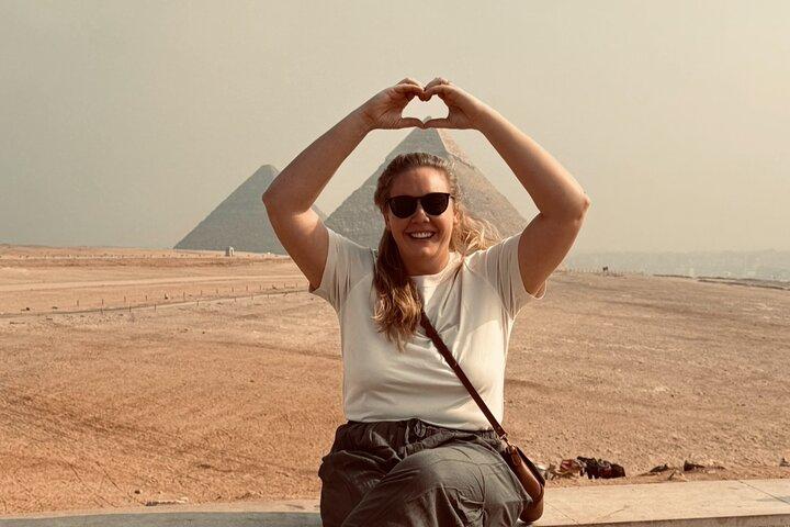 Private Tour of Giza Pyramids, Sphinx &Grand Egyptian Museum(GEM)
