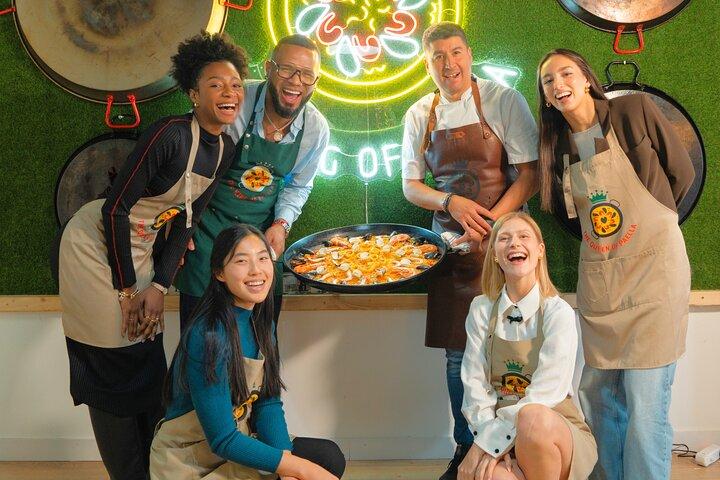 Madrid: Paella & Sangria Classes- Seafood, Chicken & Vegan option
