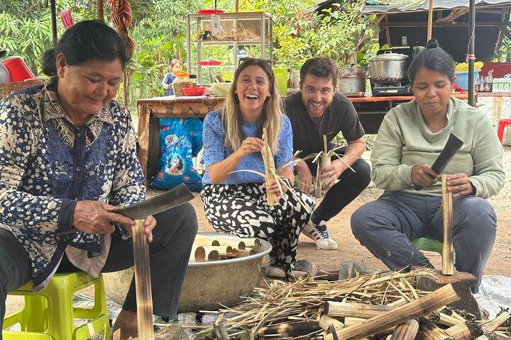 Cambodian Village Life Tour with Lady Tuk Tuk & Local Guide
