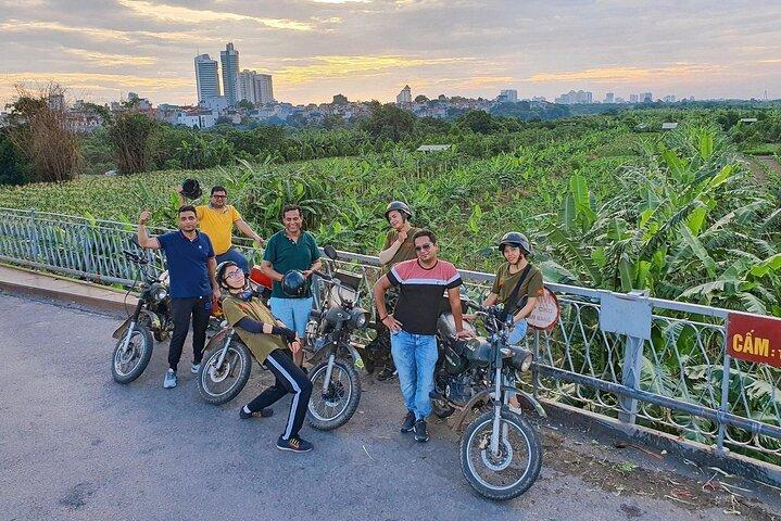 Explore Food Culture and Fun in Hanoi by Vintage Motorbike Tour