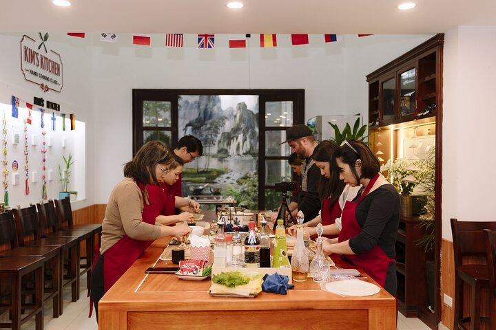 Cook, Taste & Laugh: Hanoi Private Cooking Class and Market Tour