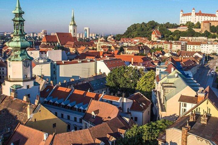 Evening Essential Bratislava Tour & Wine Tasting from Vienna