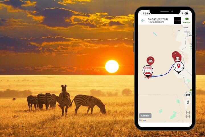 Road trip in Namibie