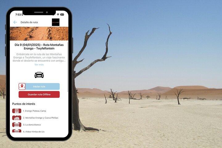 Road trip in Namibie