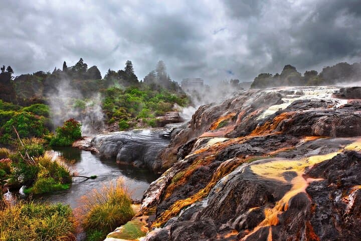 From Auckland: Rotorua & Waitomo Wonders Tour
