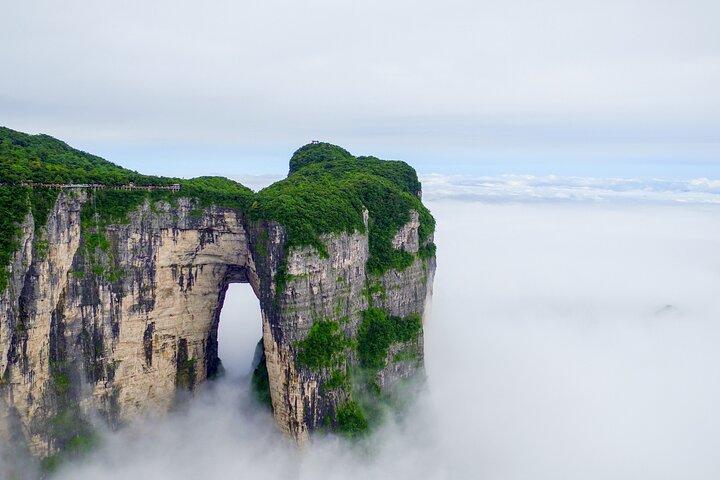 Mini Group: 1-Day zhangjiajie Avatar Mt&Tianmen&Glass Bridge Tour