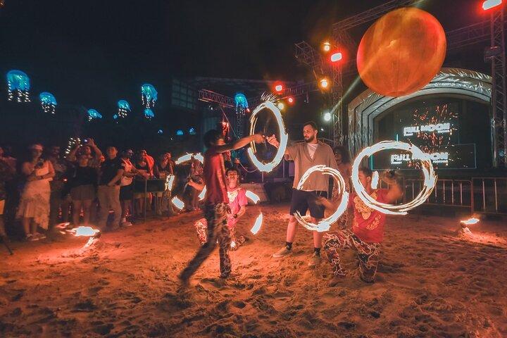 Phuket Paradise Beach Massive Full Moon Dance and Fire Party