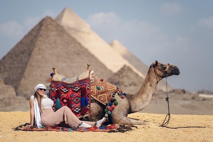 Half Day Tour Giza Pyramids& Great Sphinx with Private Tour Guide