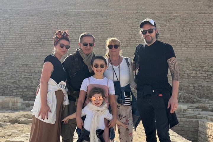 Top Day Tour 6 Hours Saqqara and Memphis and Dahshur Pyramids