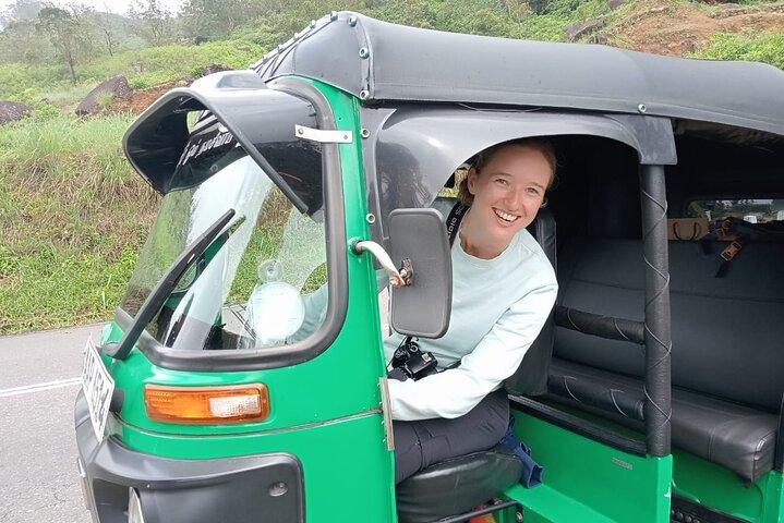 Nuwara Eliya TukTuk Ride Scenic Tea Plantation and Waterfall Tour