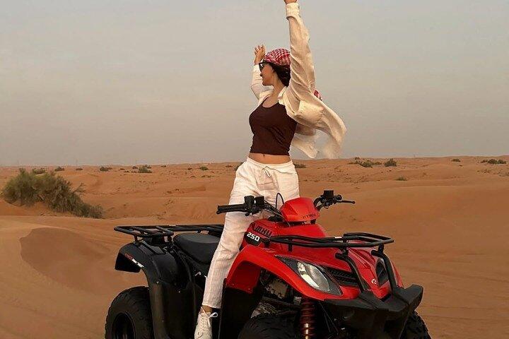 Morning Desert Safari Dubai | Sandboarding, Camel Ride