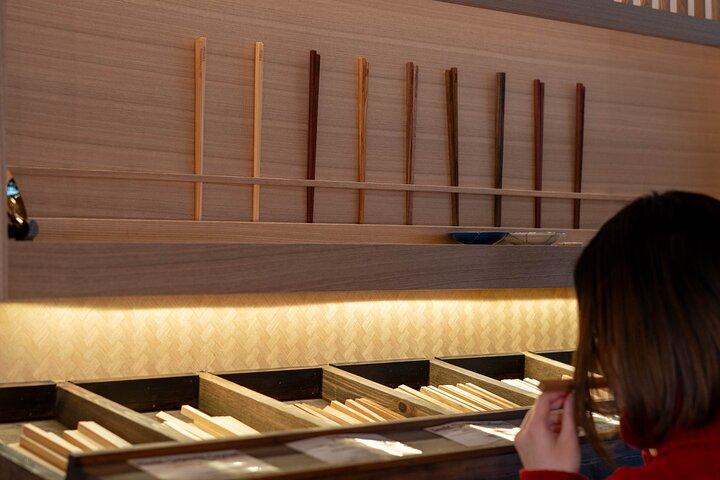 Kyoto : Chopsticks Making Workshop with Engraving Option in Gion