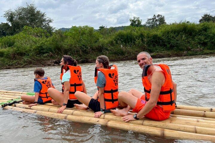 Chiang Mai Elephant Sanctuary Observation and Bamboo Rafting