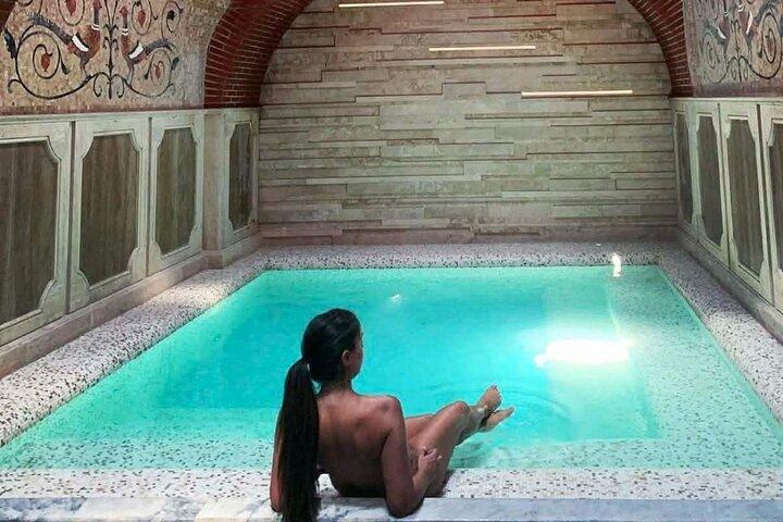 Luxury Sulfur Bath Ritual with Pickup and Wine in Tbilisi